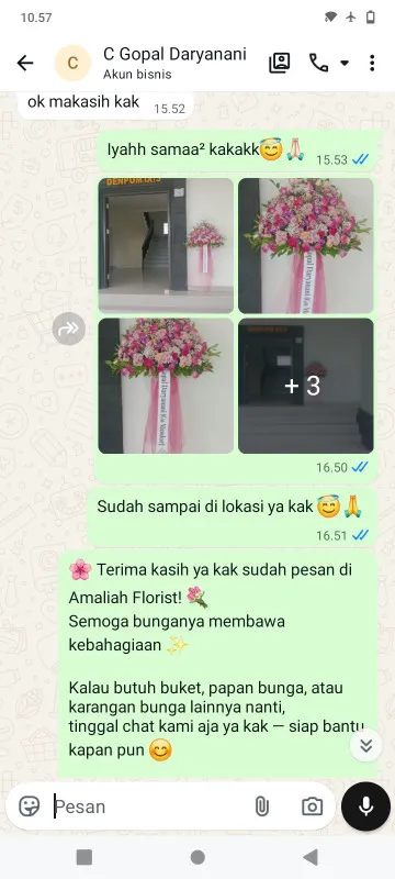 Pengiriman Karangan Bunga Otista