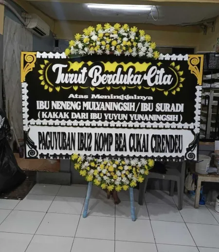 Papan Bunga Duka Otista
