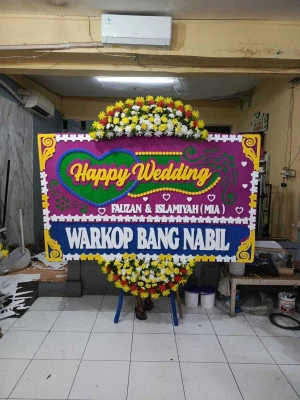 Papan Bunga di Otista