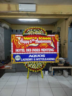 Papan Bunga di Otista
