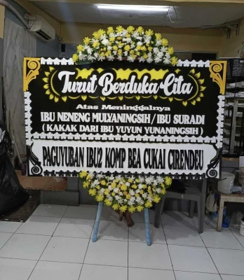 Papan Bunga di Otista