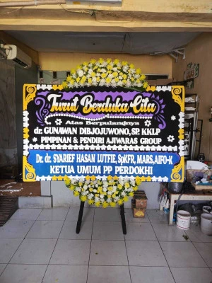 Papan Bunga di Otista